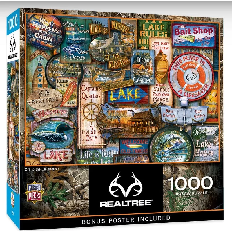 Realtree Off to the Lakehouse 1000 pc