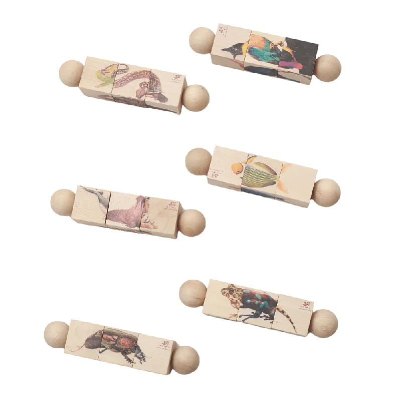 Antique - Style Wooden Puzzles of Classic Cars for Vintage EnthusiastsRotating Puzzles - Classification of Animals(set of 6) Antique - Style Wooden Puzzles of Classic Cars for Vintage EnthusiastsRotating Puzzles - Classification of Animals(set of 6)