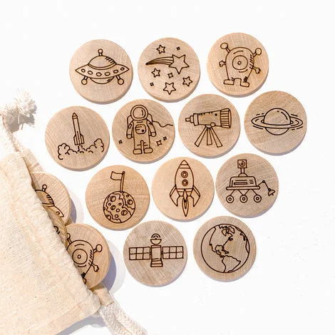 Tree Fort Toys Space Memory Matching Game