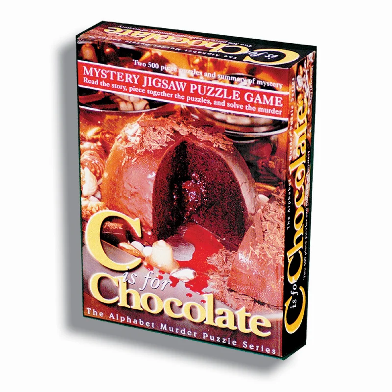 C is for Chocolate Murder Mystery Jigsaw Puzzle: 1000 Pcs