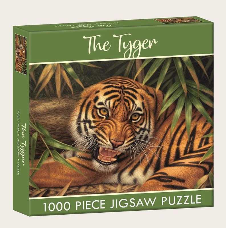 THE TYGER 1000 PIECE JIGSAW PUZZLE