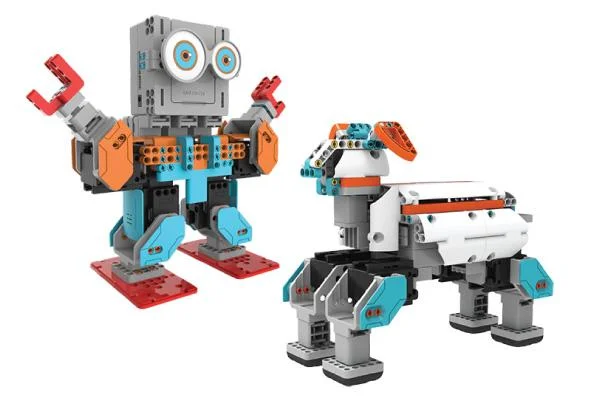 Magnetic - Jointed Wooden Robots with a Construction - Site Theme for Boys' RoomsUBTech Jimu Robot BuzzBot & MuttBot Kit Magnetic - Jointed Wooden Robots with a Construction - Site Theme for Boys' RoomsUBTech Jimu Robot BuzzBot & MuttBot Kit