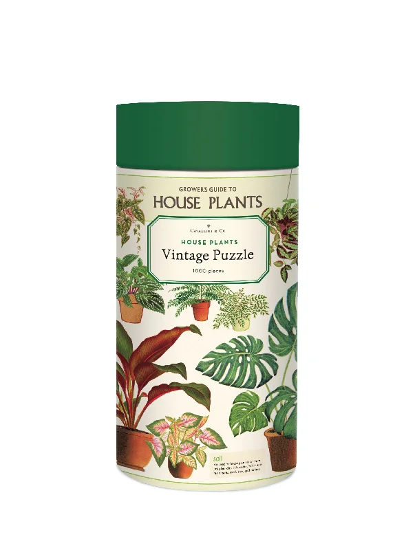 Vintage House Plants 1000 piece puzzle