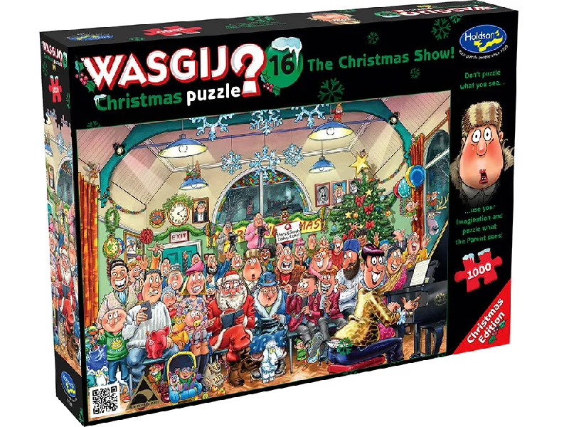 Stackable Wooden Puzzles of Alphabet Letters for Early Literacy DevelopmentWASGIJ? Christmas Puzzle <br> The Christmas Show <br> 1000 Piece Puzzle Stackable Wooden Puzzles of Alphabet Letters for Early Literacy DevelopmentWASGIJ? Christmas Puzzle <br> The Christmas Show <br> 1000 Piece Puzzle