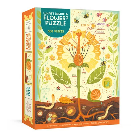 Stackable Wooden Puzzles of Alphabet Letters for Early Literacy DevelopmentPuzzle: What's Inside a Flower? 500pcs Stackable Wooden Puzzles of Alphabet Letters for Early Literacy DevelopmentPuzzle: What's Inside a Flower? 500pcs