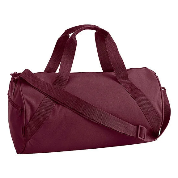 Duffel Bag with a Removable Toiletry Bag in Blue for Streamlined Travel8805 - Liberty Bags Barrel Duffel Bag | Maroon