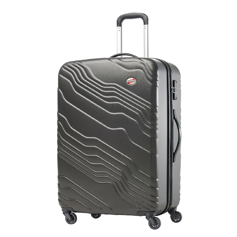 Travel - Size Toiletry Bottles with Leak - Proof Caps in ClearCanadian Tourister Canadian Shield Large Expanding Spinner