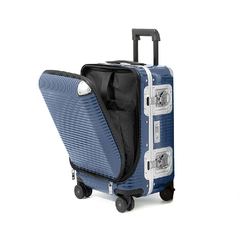 Compression Packing Cubes in Black and White for Saving Luggage SpaceFPM Milano Spinner Luggage - Bank Light Cabin Spinner 53 Front Pocket