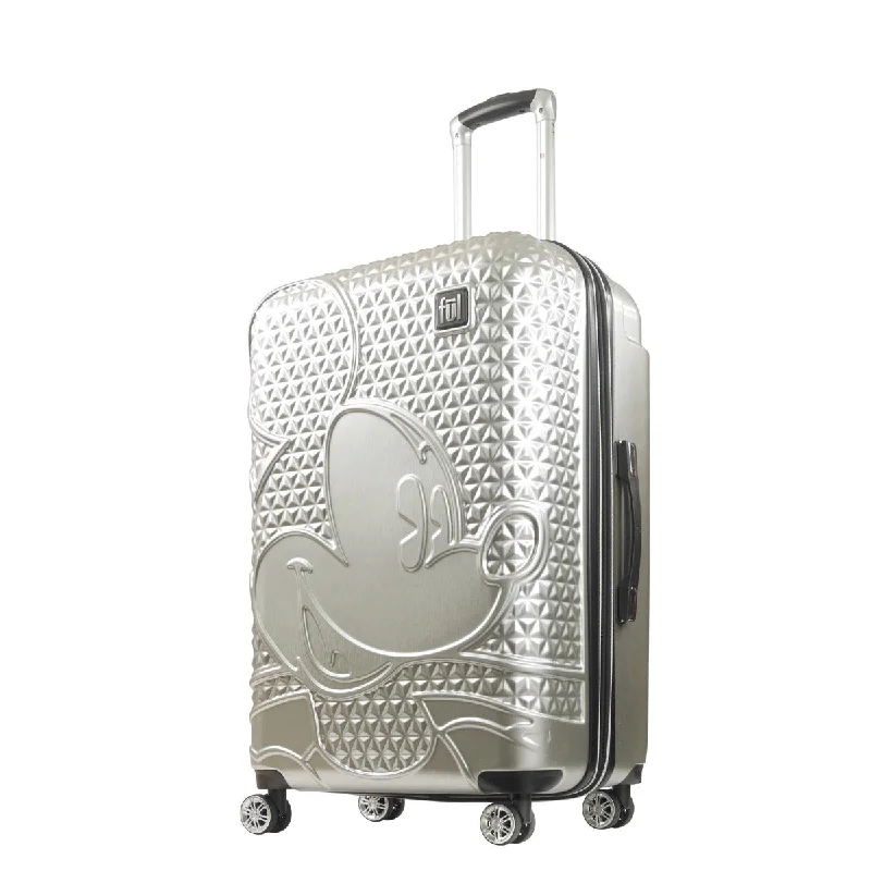 Women's Travel - Friendly Backpack Rain Covers in Transparent MaterialMickey Mouse Rolling Luggage FŪL Disney Suitcase 30" Silver