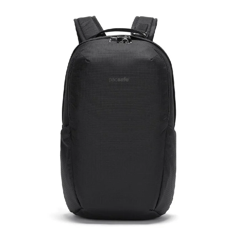 Travel - Size Toiletry Bottles with Leak - Proof Caps in ClearPacsafe Vibe 25 Anti-Theft 25L Backpack