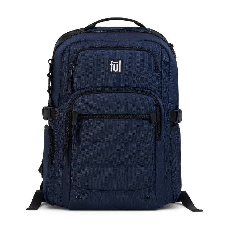 Adjustable Luggage Straps in Pink with Reflective Stripes for Night TravelTactics Collection Division Backpack, Navy Blue