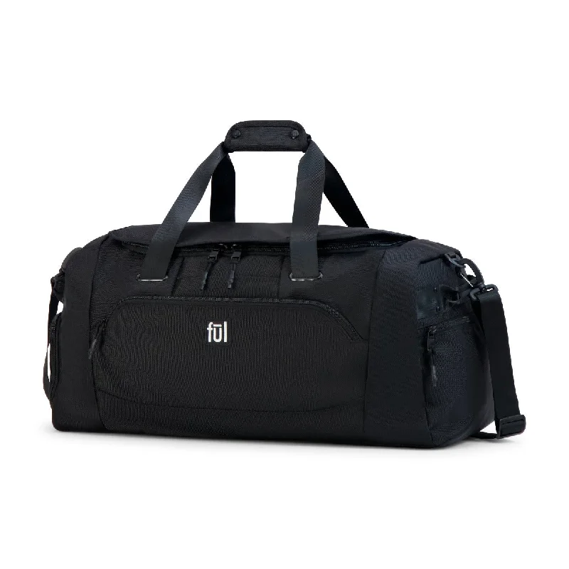 Travel Jewelry Organizers in Velvet with Multiple Compartments in PurpleTactics Collection Siege Duffle, Black