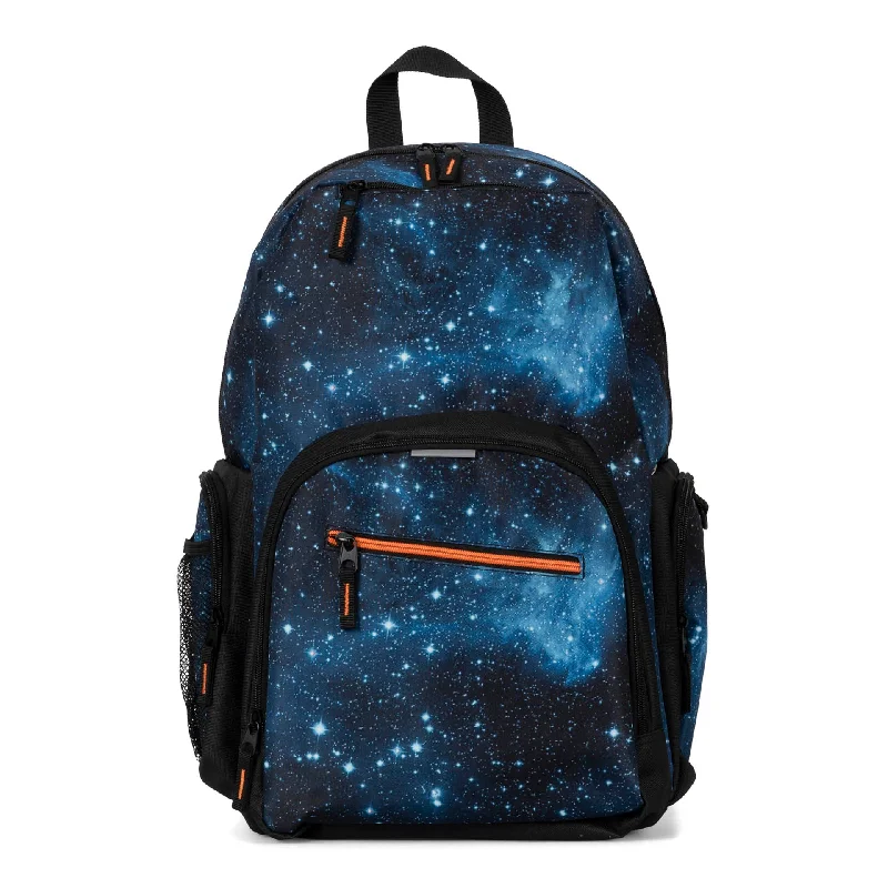 Foldable Travel Laundry Bags in Floral Print for Keeping Clothes OrganizedDark Galaxy Backpack