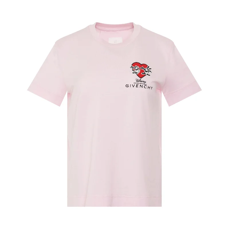 Disney Oswald Love T-Shirt in Light Pink