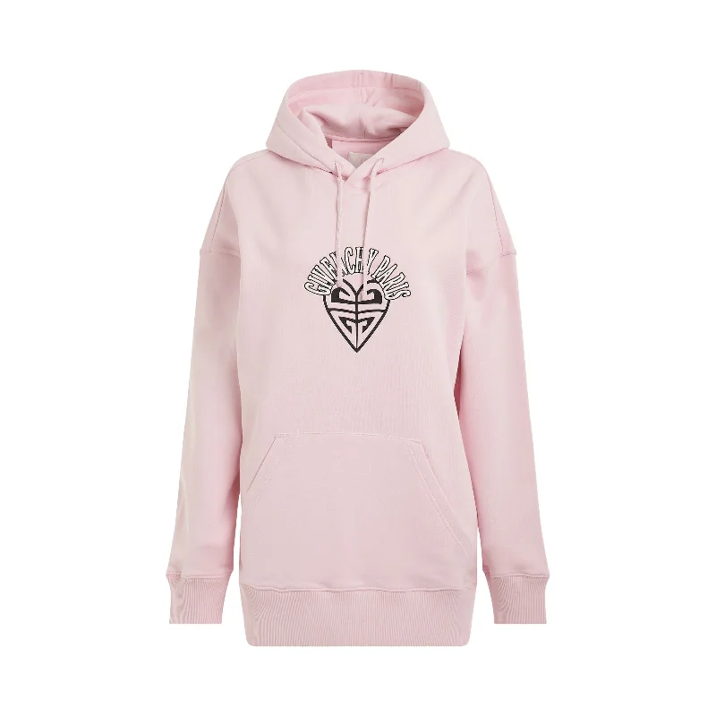 Disney Oswald Paris Hoodie in Light Pink