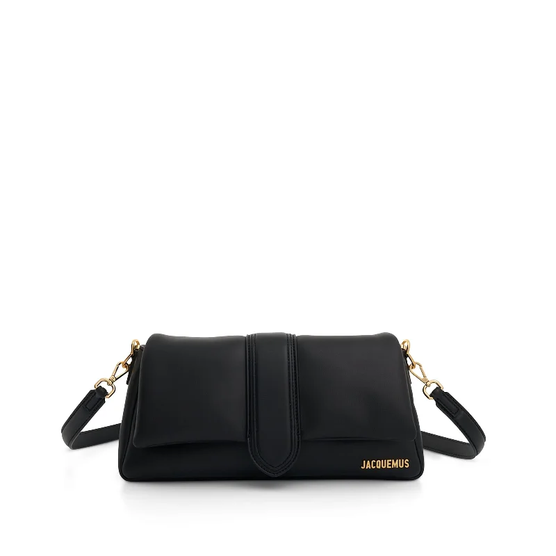 Le Bambimou Leather Bag in Black