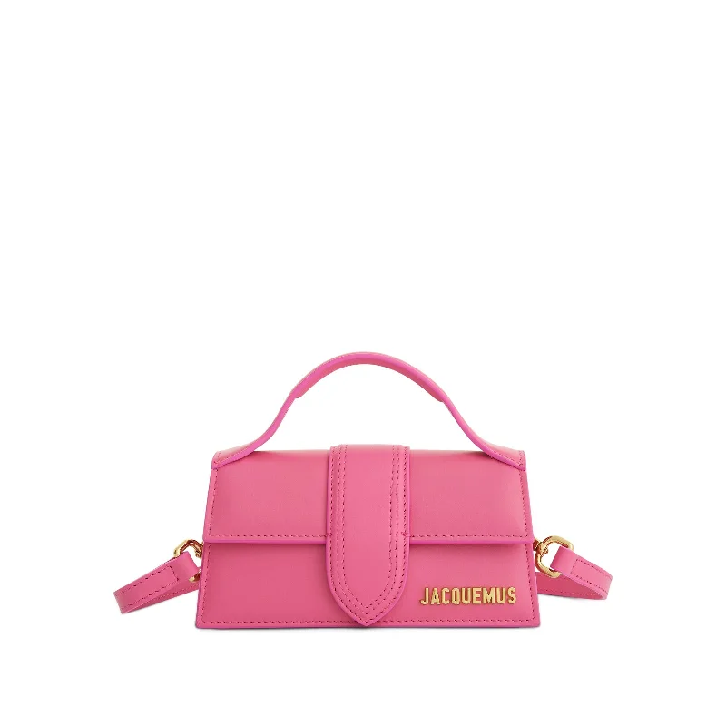 Le Bambino Mini Leather Bag in Pink