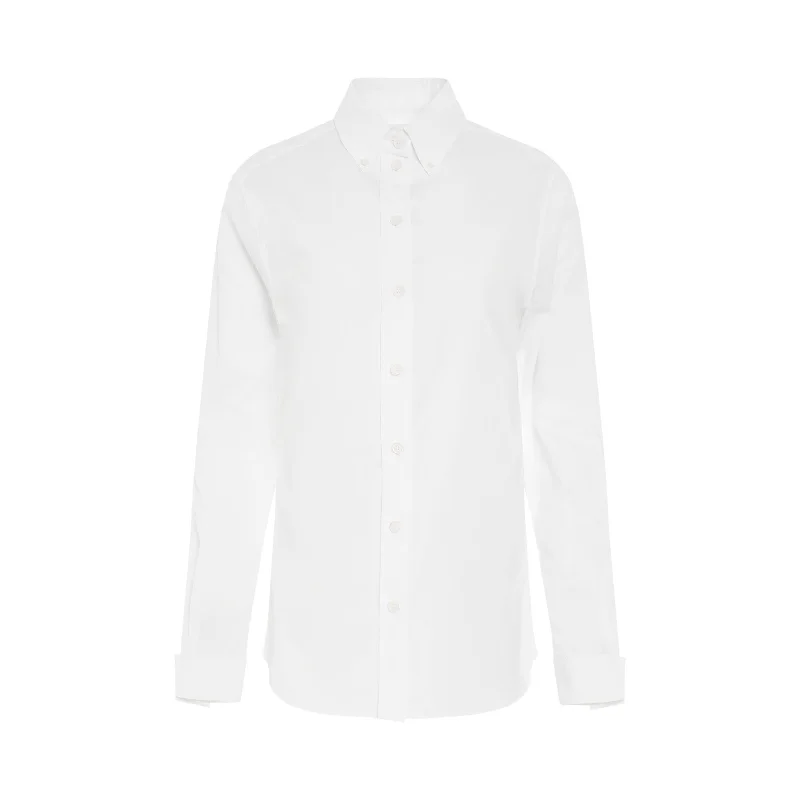 Organic Classic Poplin Shirt in White