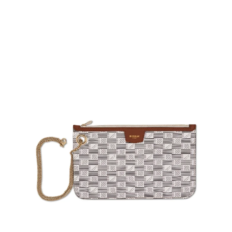 Saint Tropez Marina Pouch in White