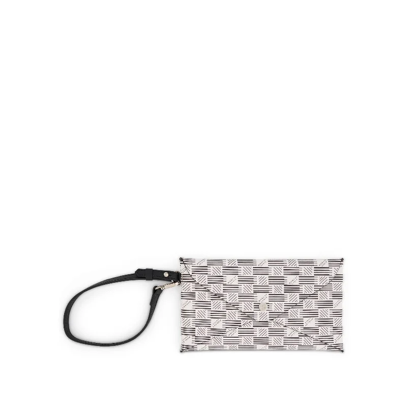 Saint Tropez Origami Pouch in White