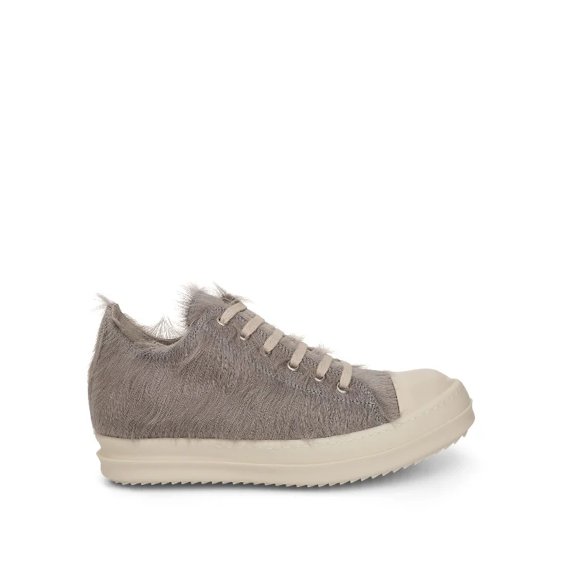 Strobe Fur Sneaker in Pearl/Milk