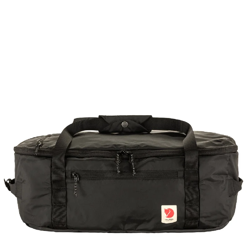 Duffel Bag with Compression Straps in Tan to Maximize Packing SpaceFjallraven High Coast Duffel 36L Black