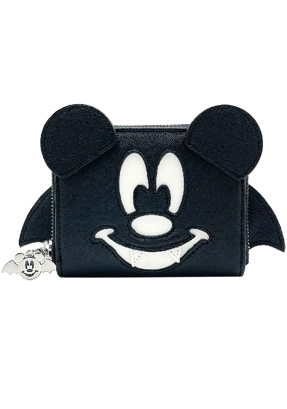 Pearl - Embellished Clutch in Cream for Bridal ShowersX LASR Exclusive Disney Mickey Bat Zip Wallet