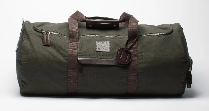 Military - Inspired Camouflage Duffel Bag in Olive Green for Tactical TrainingTennis Duffle Bag Green