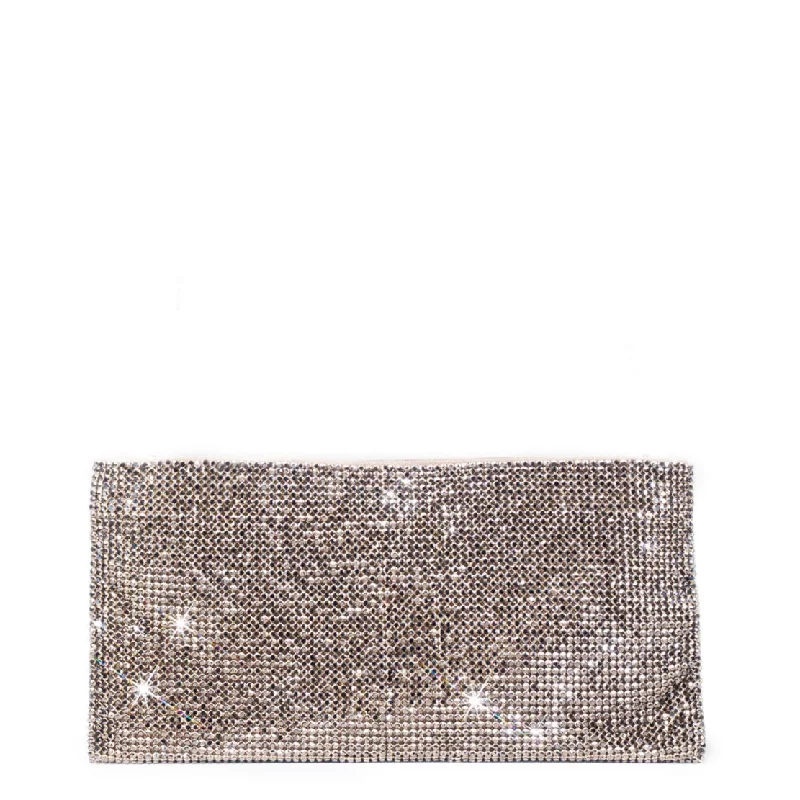 Bejeweled Clutch in Purple for Opera PerformancesYour Best Friend La Petite, Kiss in the Dark