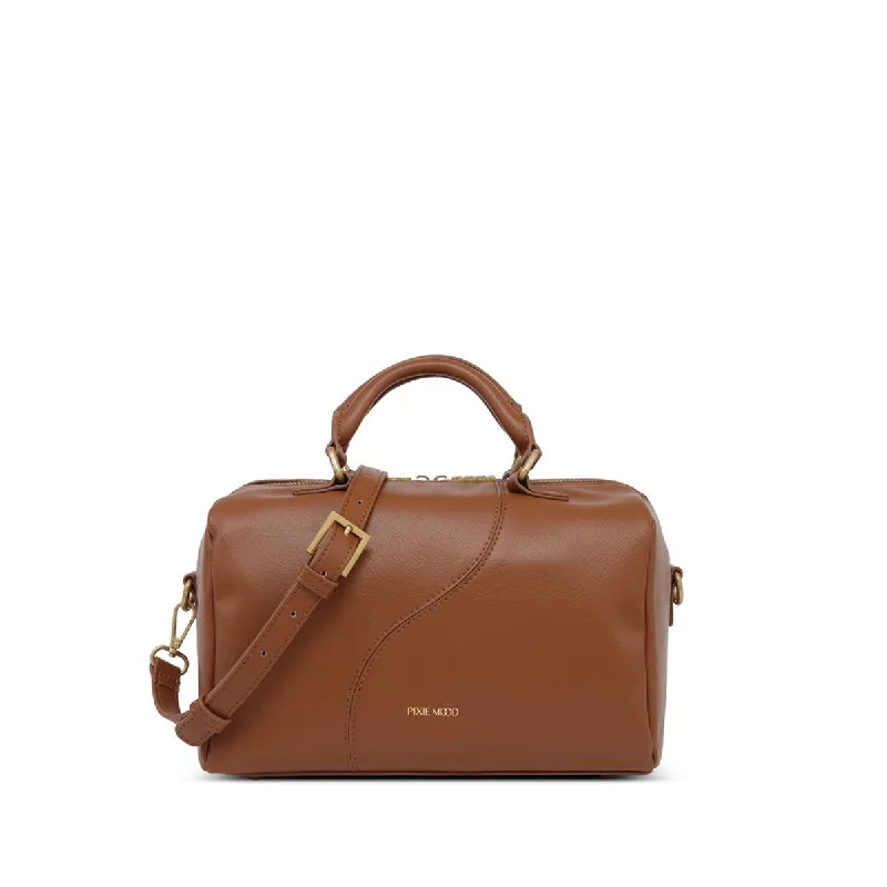 High - Quality Vegan Leather Duffel Bag in Burgundy for Ethical Fashion LoversJuliet Duffle Bag